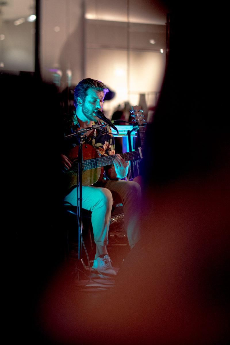 O concerto de Tiago Nacarato.