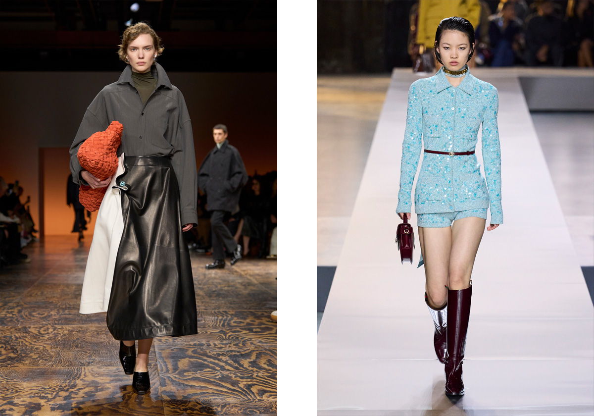 Bottega Veneta; Gucci