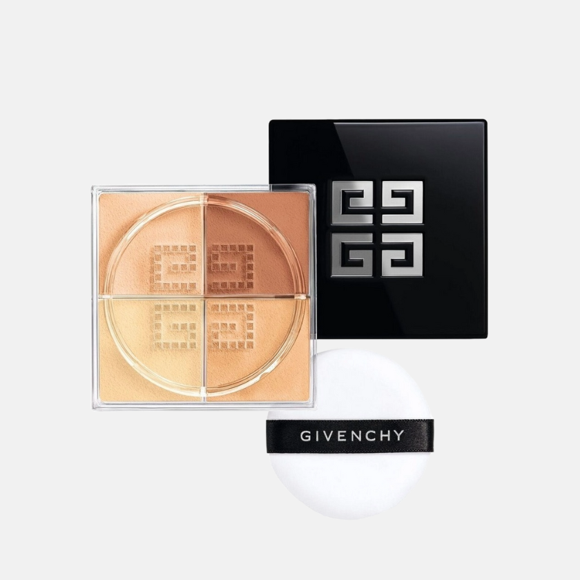 Pó fixador Prisme Libre Loose Powder 24h Efeito Mate Luminoso, 59,70€, Givenchy, no El Corte Inglés.