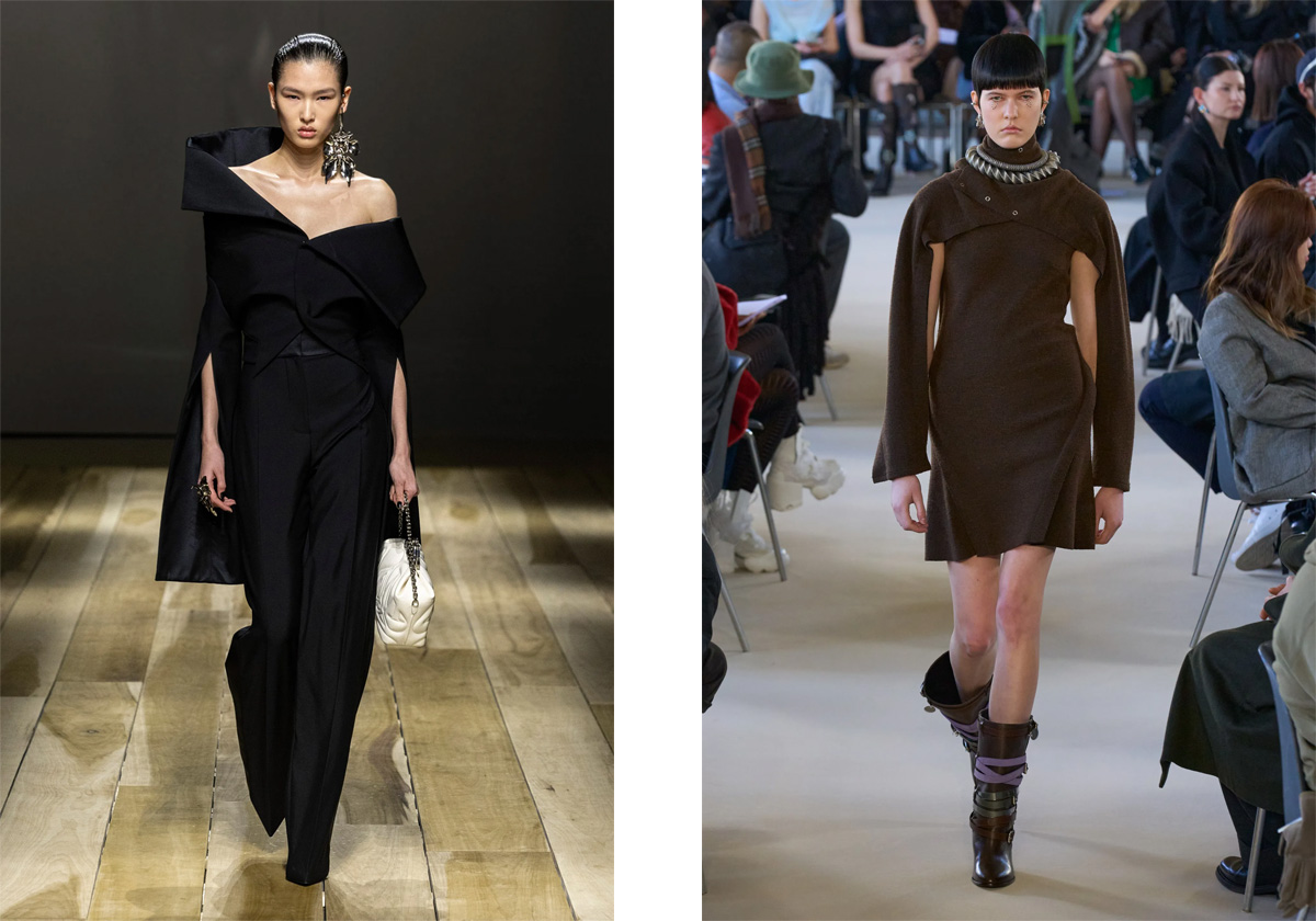 Alexander McQueen; Kiko Kostadinov