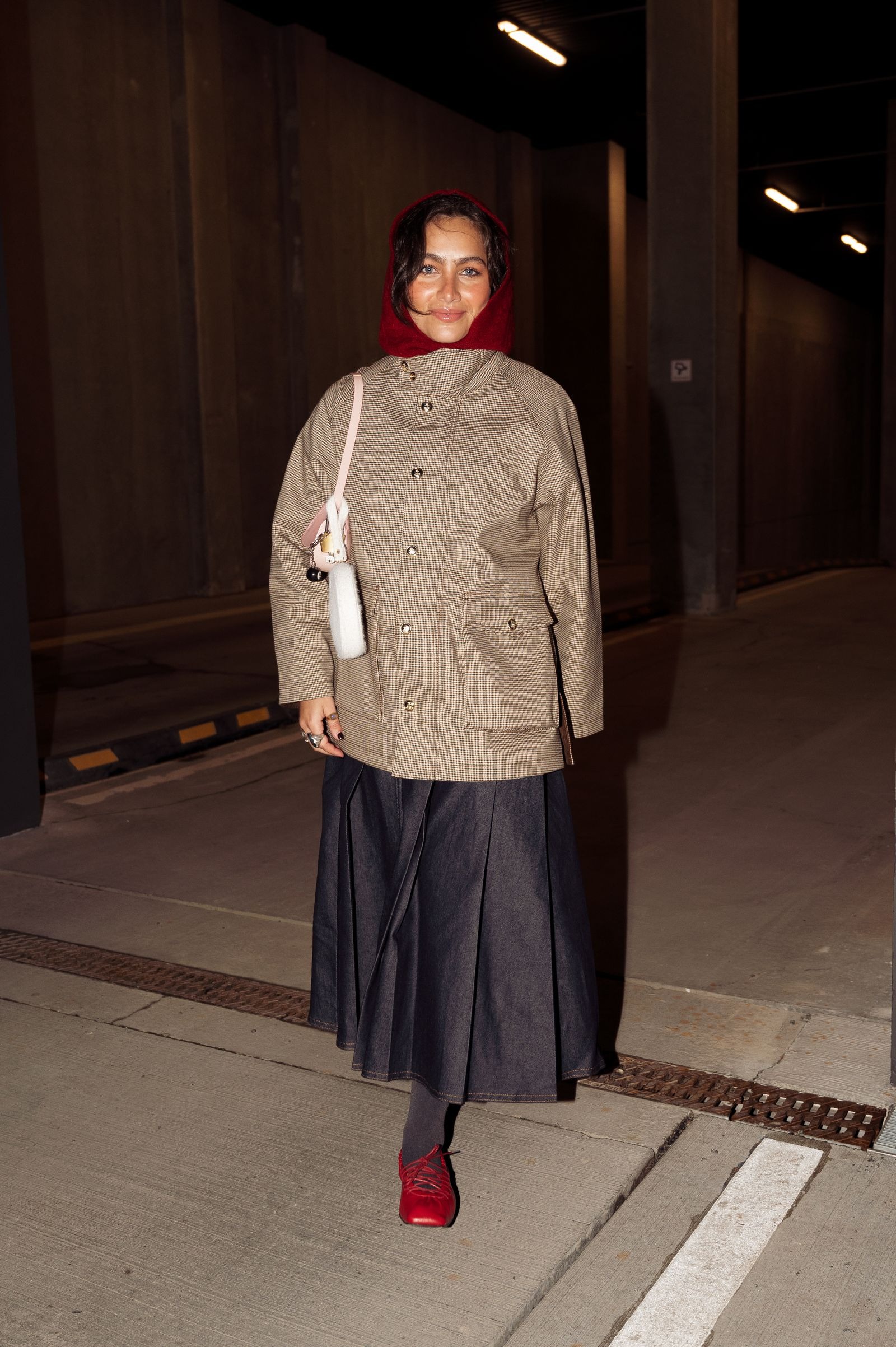O acessório vermelho esteve em todo o lado durante a Semana da Moda de Copenhaga