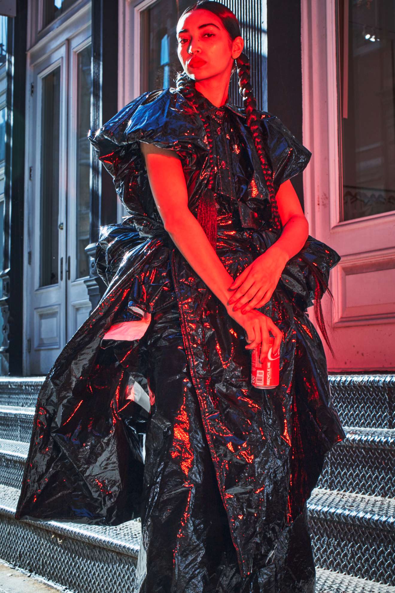 Casacos e saia, tudo MARC JACOBS.