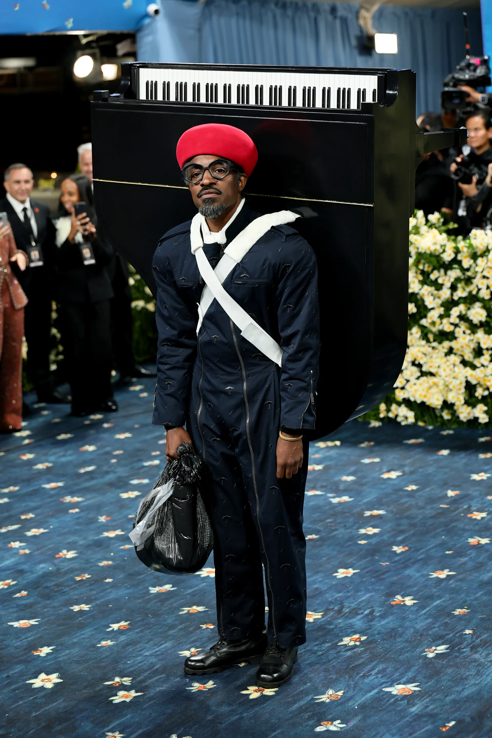 André 3000 na Met Gala 2025