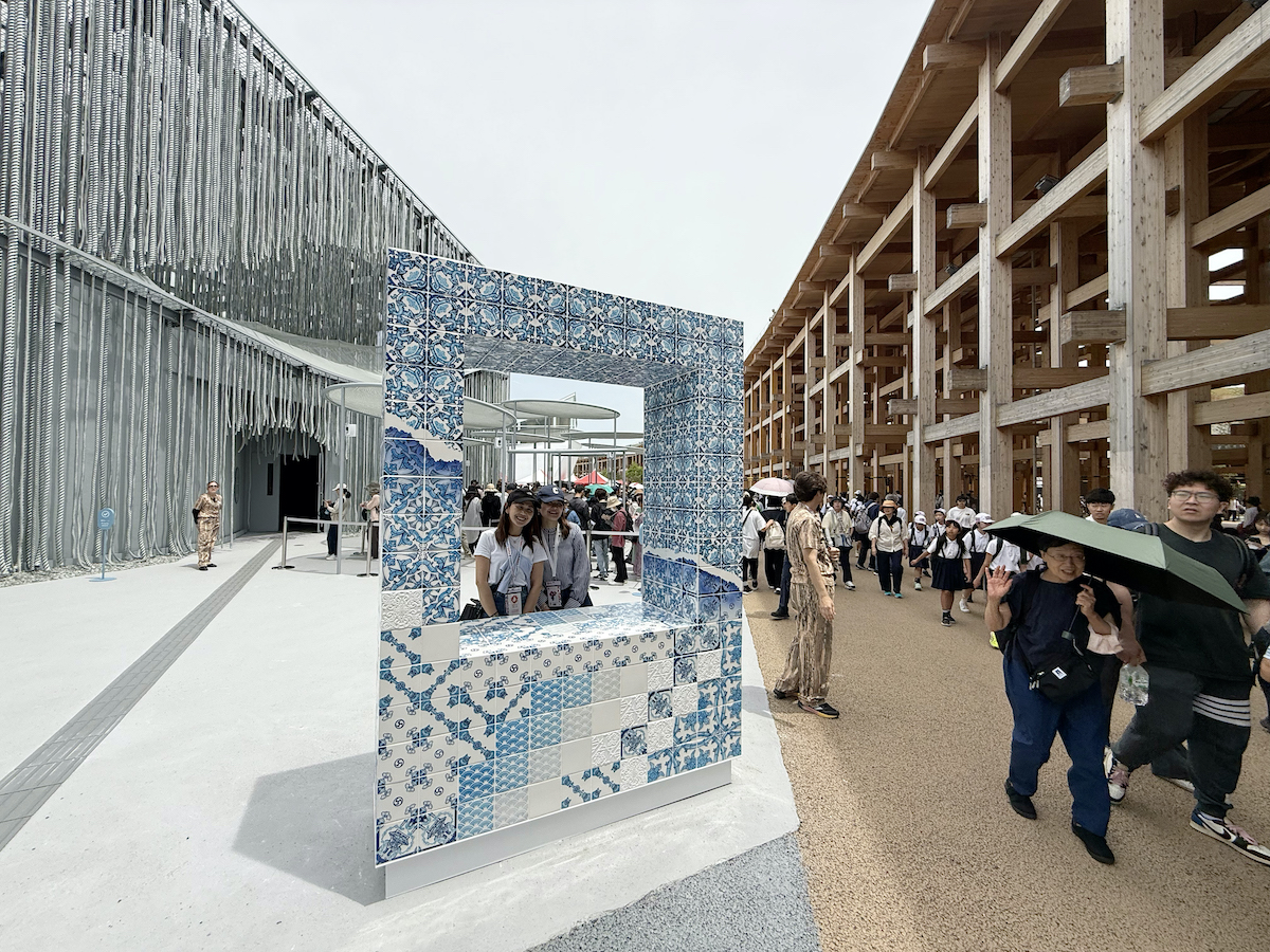 A Janela, uma obra de Add Fuel no Pavilhão de Portugal, na Expo 2025 Osaka.