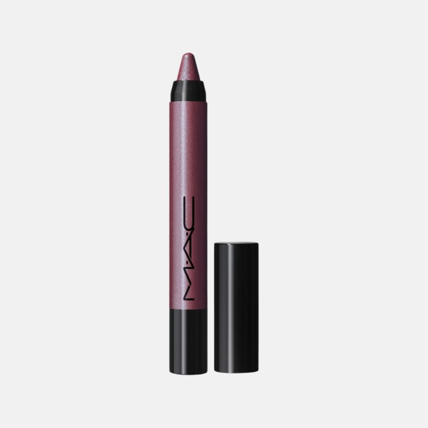 Crayon de lábios Dazzlelips, no tom Cosmic Plum, € 24,24, MAC.