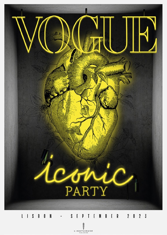 Vogue Iconic Party poster