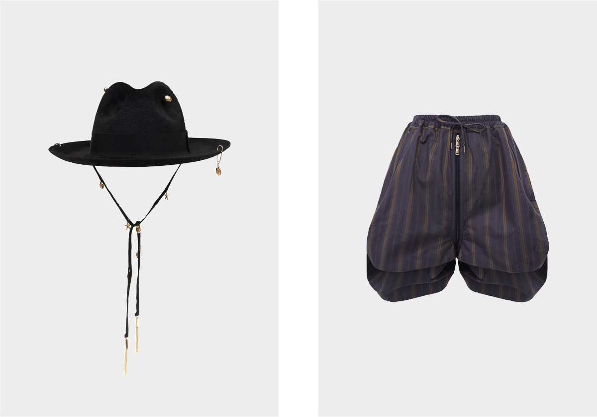 Chapéu Pierced Fedora, € 371, Ruslan Baginskiy;