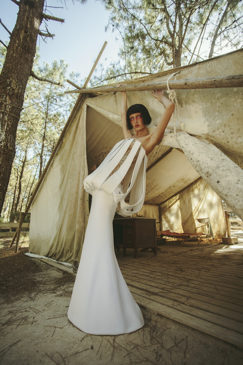 Vestido, ANTONIO GRIMALDI ALTA-COSTURA.
