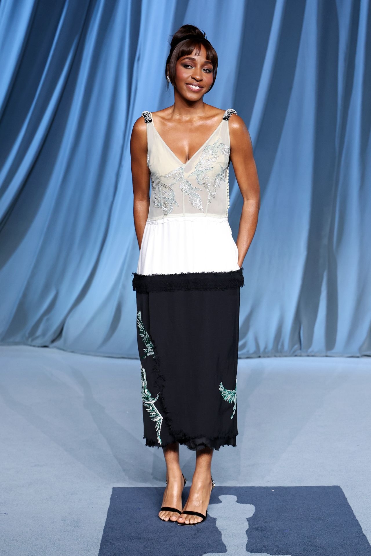 Ayo Edebiri em Chanel (primavera/verão 2026)