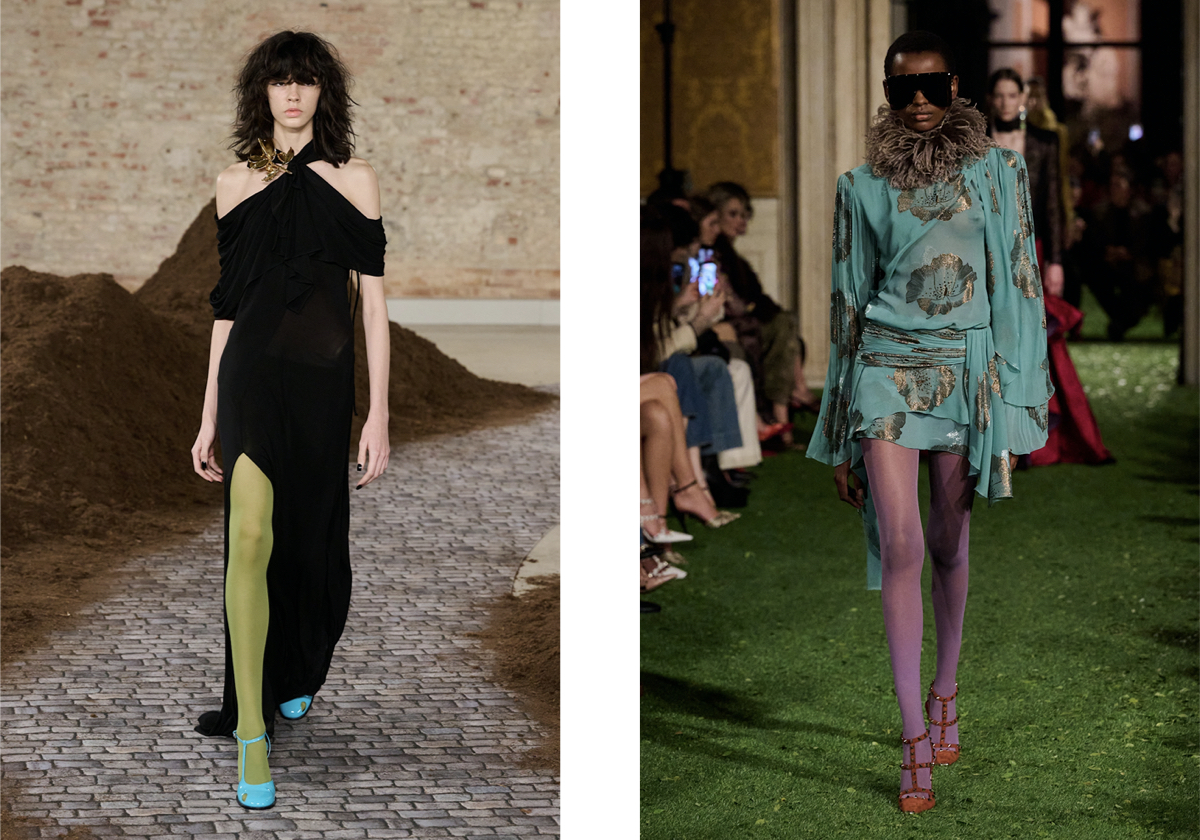 Moschino; Valentino